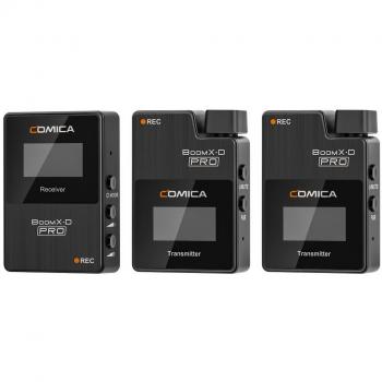 Comica BoomX-D Pro D2 Drahtlosmikrofon Schwarz