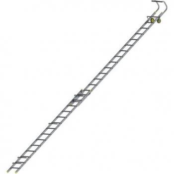 Werner Double Section Aluminium Roof Ladder - 8.25m