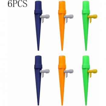 6/12pcs Automatic Drip Irrigation Tool Spikes Automatic Flower Plant Garden Watering Kit Adjustable Water Self-watering Device