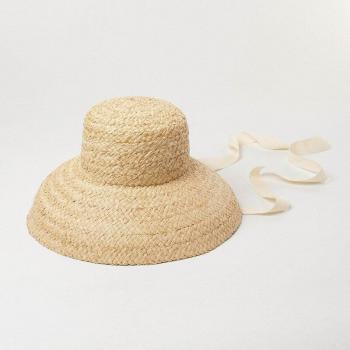 Handmade Raffia Beach Hat for Women