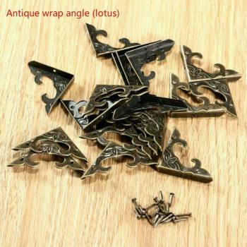 Antique Brass Furniture Corner Protector - 4/20 Pieces