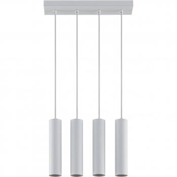 Sospensione Prios Rossa Rotonda 4 LED
