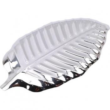 Heart-Shaped Stainless Steel Dessert Plate