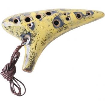 Ocarina portable en céramique 12 trous
