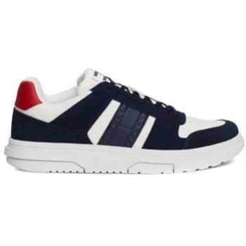 Tommy Hilfiger Sneakers Multicolor male UK 7 Stylish Blue Polyester Sneaker Durable Sole