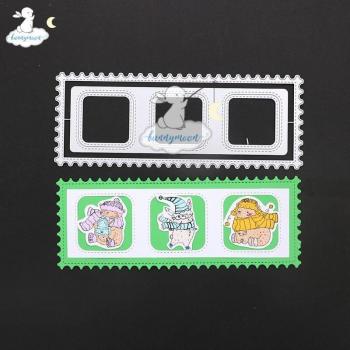 Bunnymoon 10 Metal Cutting Dies for DIY Photo Frame Crafting