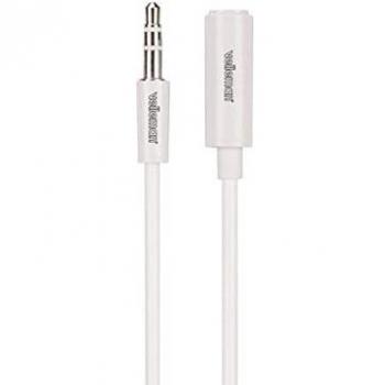 Velleman 3,5 mm TRS Adapterkabel Weiß 1 m