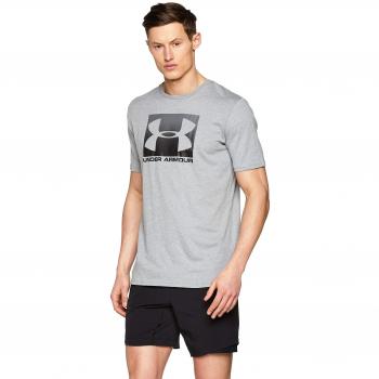 Under Armour Herren Kurzarm T-Shirt Boxed Sportstyle Grau L