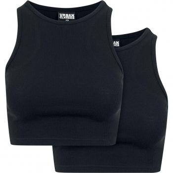 Cropped Top Urbano Classic – Set di 2 – Donna – Nero