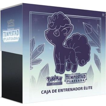 Estuche juego cartas coleccionables Entrenador Tempestad Plateada Espada y Escudo Pokémon español