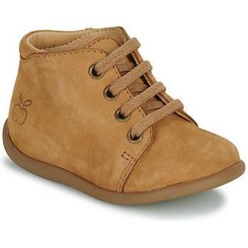 Pom d'Api Stand Up Bottillons en Cuir Camel 19