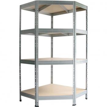 Rayon d’Angle 180 × 90 cm – AR SHELVING 4 Étages