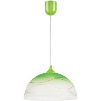 Suspension Dôme Vert Lamkur – 1 E27