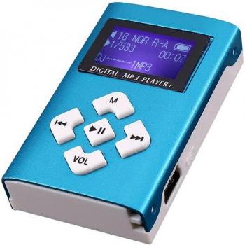 Mini Portable MP3 Music Player with LCD Display and Micro SD Card Support