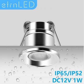 Foco LED Compacto 12V 1W – Baño, Sauna y Veranda