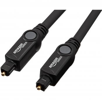 Cable óptico de audio digital Toslink AmazonBasics (1,8 m)