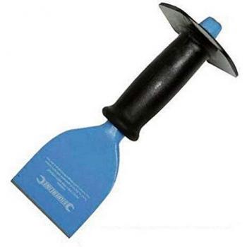 Outil de maçonnerie Silverline PC42, ciseau à pare-coups 57 x 220 mm