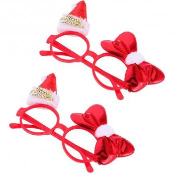 Gafas de Navidad con Dientes de Santa