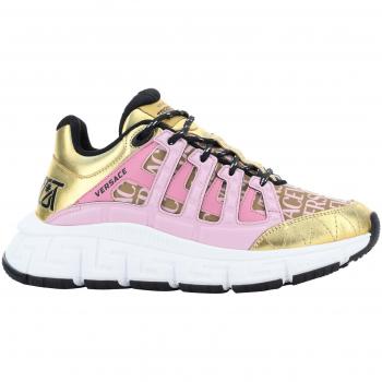 Sneakers Versace Trigreca Oro, Rosa