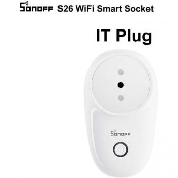 Enchufe Inteligente Sonoff S26 - Versión BR/IL/IT/CH/EU