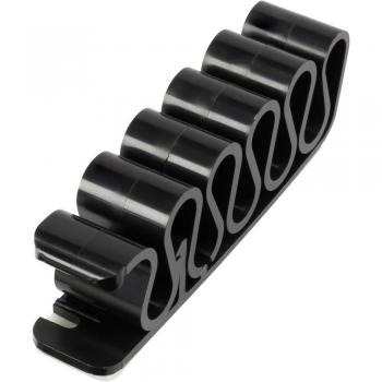 Clip fermacavi autoadesivo 8 mm TRU COMPONENTS Nero 1 pz