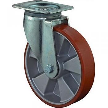 Roulette pivotante en aluminium pour charges lourdes L600.B90.125
