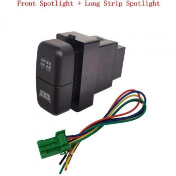 Dual Switch Fog Lights Headlight Switch for Mitsubishi LancerEX Pajero V73 V93 V97