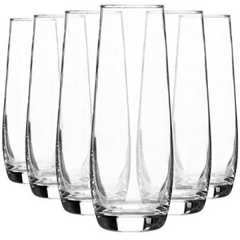 Corto Stemless Champagne Flutes - 230ml - Pack of 12