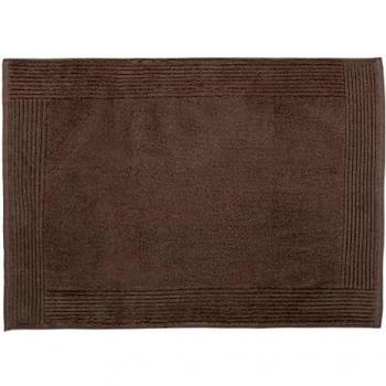 Tapis de Bain Coton 800 g/m² Marron Unis 50 x 70 cm