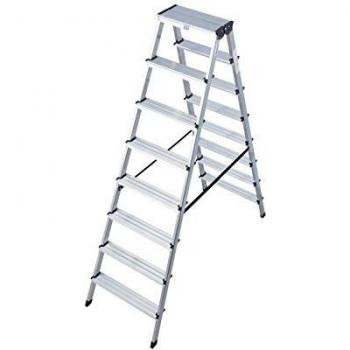 Krause MONTO Stufen-DoppelLeiter Dopplo 2x8 Stufen