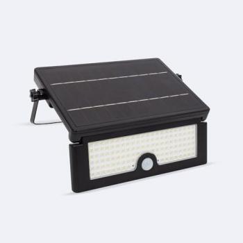 Proiettore LED Solare 10W IP54 con Sensore PIR e Crepuscolo 4000K Bianco Naturale