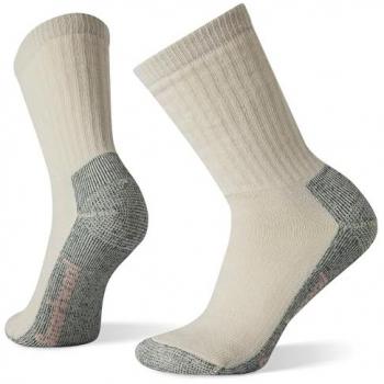 Smartwool Frauen Classic Hike Full Cushion Crew Sportsocken, L, Beigefarbe