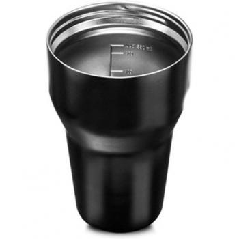 Doppelt isolierte Edelstahl-Kaffeetasse, ohne Henkel