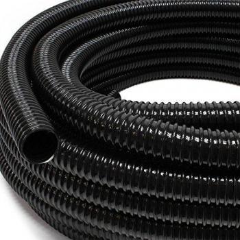 Tubo di mandata rinforzato nero 50 m Ø 38 mm