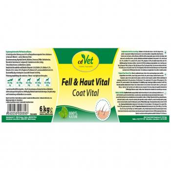 Haut&Fell Support – cdVet Ergänzungsfuttermittel 6 kg
