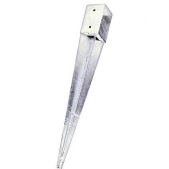 Soporte para Poste Cuadrado de Madera 75 cm