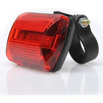 LED Fahrrad Rücklicht 7 Modi 5 LEDs wasserdicht Nachtwarnlampe 2 AAA Batterien