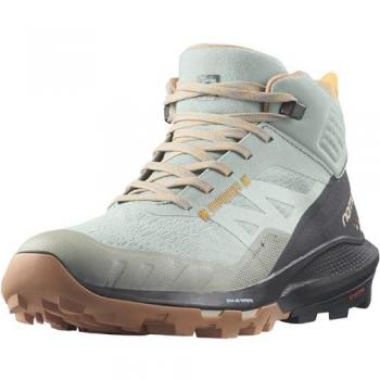 Bota Salomon Outpulse Mid Gore-Tex Feminina Verde Pastel