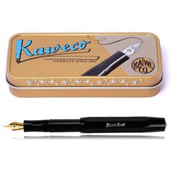 Kaweco Sport Classic M – Set aus 6 Tintenpatronen (Schwarz, Federbreite M)
