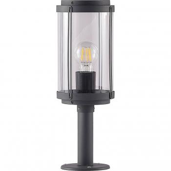 Lindby Dimmable Aluminium Outdoor Pillar Light