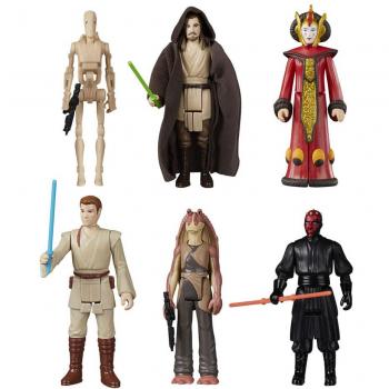 Hasbro Actionfigur Star Wars Episode I Retro The Phantom Menace Multipack