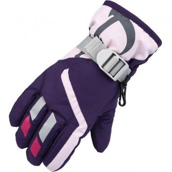 Manoplas de invierno para niños, ajustables y cálidas