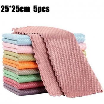 Reusable Microfiber Cleaning Cloths