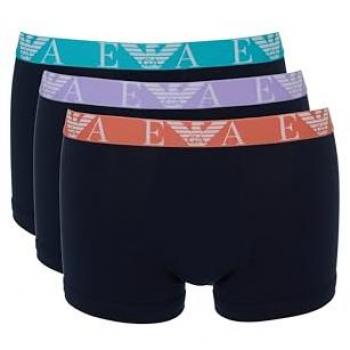 Emporio Armani Bóxers Negro S – Juego de 3