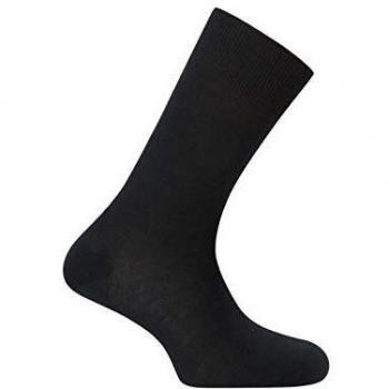 Punto Blanco - Calcetines de hombre Punto Blanco de lana Super Merino lisos - Elastic. Hecho en España