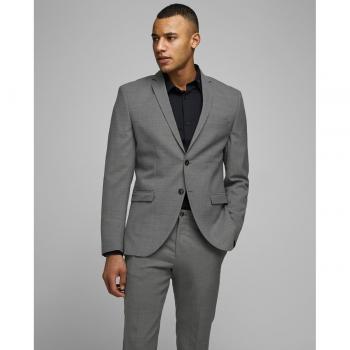 Blazer Masculino Slim Gris Claro Jack & Jones