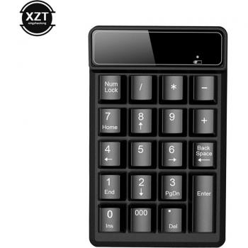 Clavier numérique Bluetooth 19 touches sans fil rechargeable pour PC et ordinateur portable