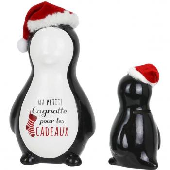 Penguin Holiday Savings Jar