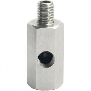 Tee Adaptador Métrico 1/8 NPT Hembra a M10/M10x1.5