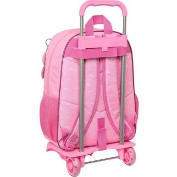 Barbie Girl Rosa Rucksack mit Rollen 33 x 42 x 14 cm